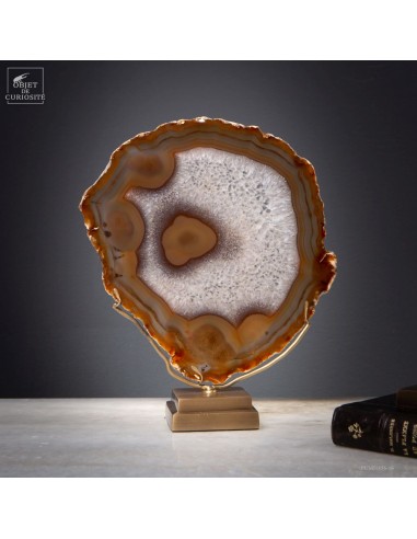 Tranche d'agate (Brésil)