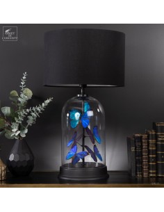 Lampe avec 6 papillons...