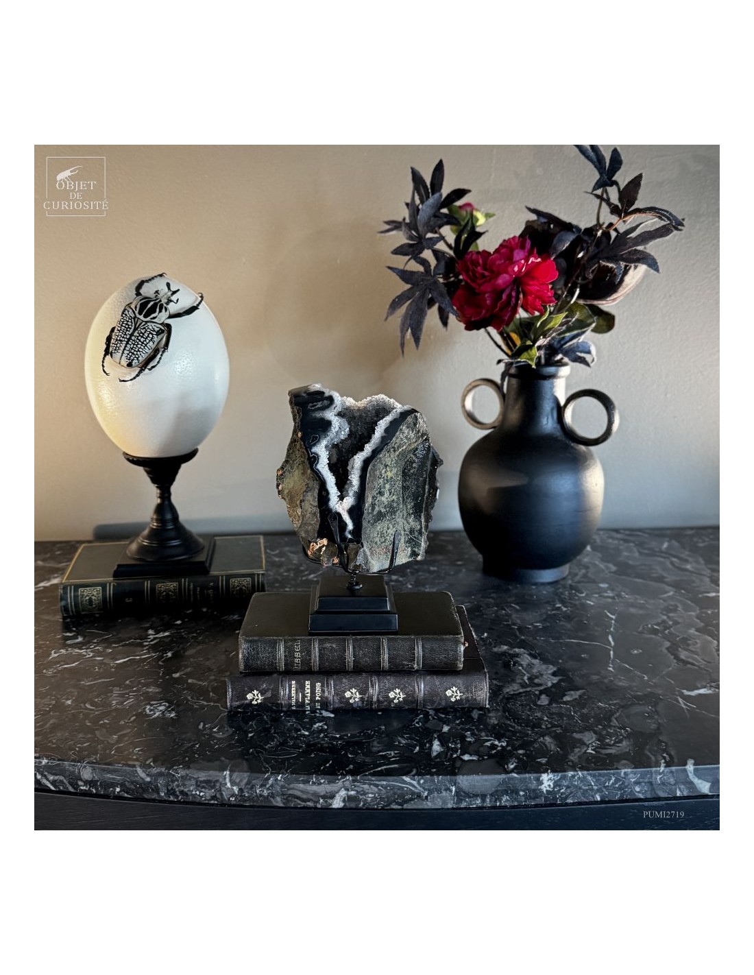 Géode d’agate ouverte – Brésil Géode d’agate ouverte – Brésil