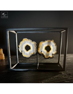 Tranches d’agate irisée –...