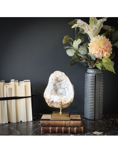 Géode de quartz ouverte (Maroc)- 2.1kg