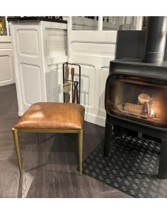 Brass plated wrought iron...