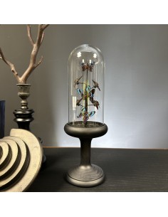 8 papillons multicolores...