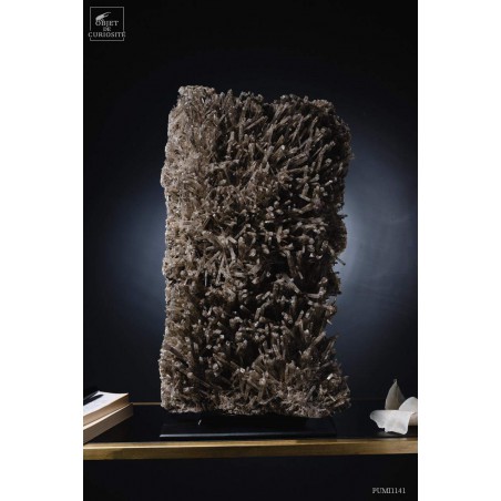 Gypse de Swan Hill (Australie) 12.25kg sur plaque fer noir
