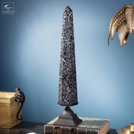Prisme de Gabbro noir de 5.1kg