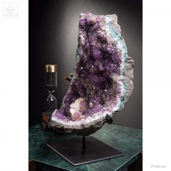 Brazilian Amethyst with Calcite cubes (10.5Kg)