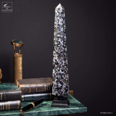 Prism of gabbro from Madagascar (1.3kg)