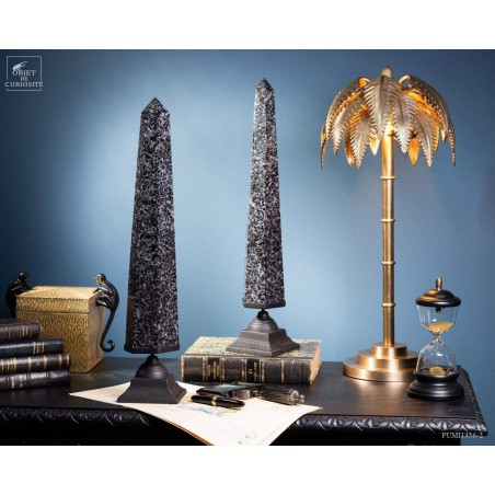 Prisme de Gabbro noir de 5.1kg