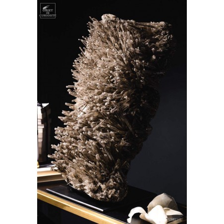 Gypse de Swan Hill (Australie) 12.25kg sur plaque fer noir
