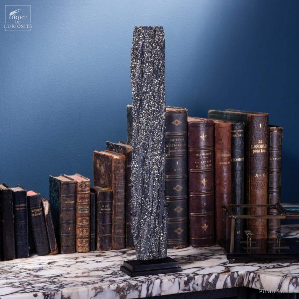 Cubic Pyrite on slate (2.4kg) -  Lourdes  (France).