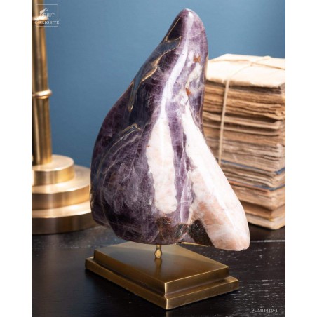 Anhydrite violette de Madagascar, 4.1kg