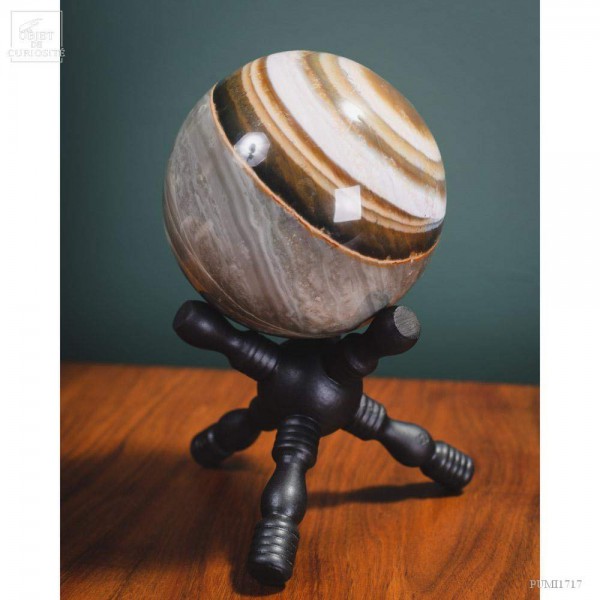 Sphere of Zebra-striped jasper  (2.3kg)