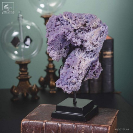 Purple Botryoidal chalcedony from Sulawesi