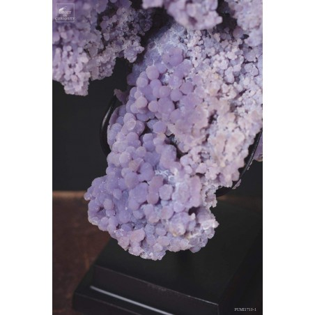 Purple Botryoidal chalcedony from Sulawesi