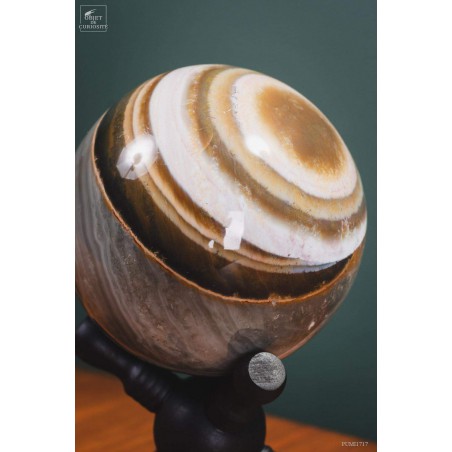 Sphere of Zebra-striped jasper  (2.3kg)