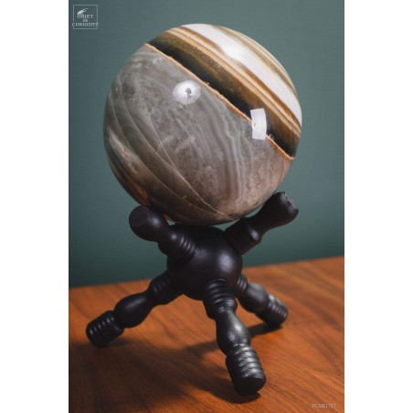 Sphere of Zebra-striped jasper  (2.3kg)
