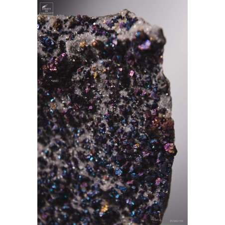 Chalcopyrite iridescent crystals (USA)