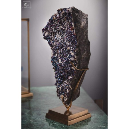 Chalcopyrite iridescent crystals (USA)