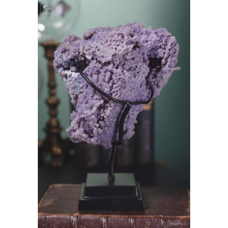 Purple Botryoidal chalcedony from Sulawesi