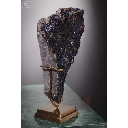 Chalcopyrite iridescent crystals (USA)