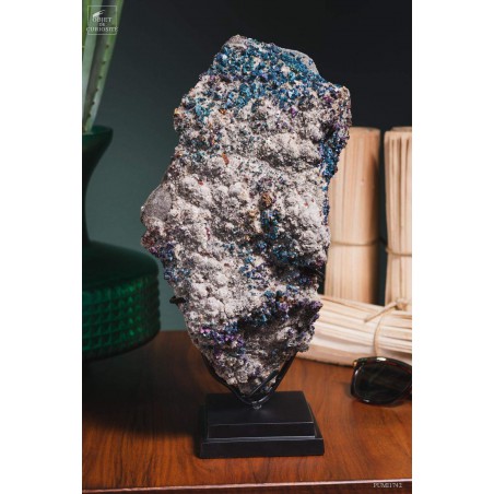 Chalcopyrite iridescent crystals (USA)