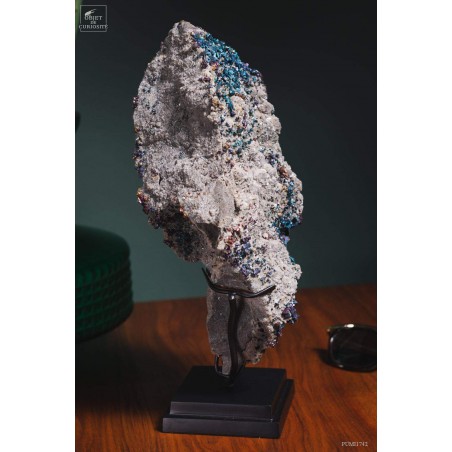 Chalcopyrite iridescent crystals (USA)