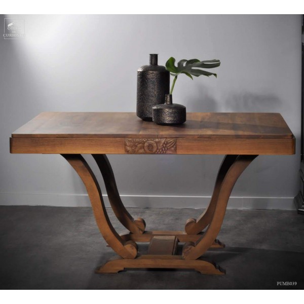 Antic walnut table