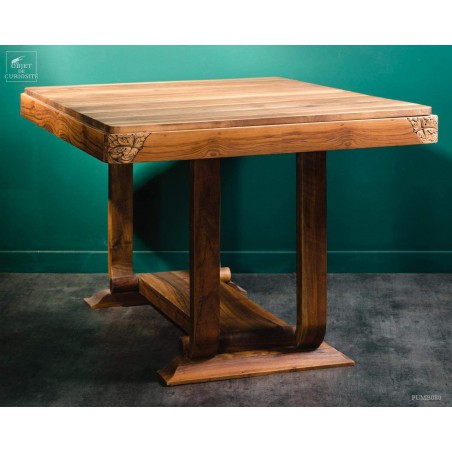 Antic walnut table