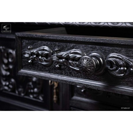 Console sur pietement pattes de lion