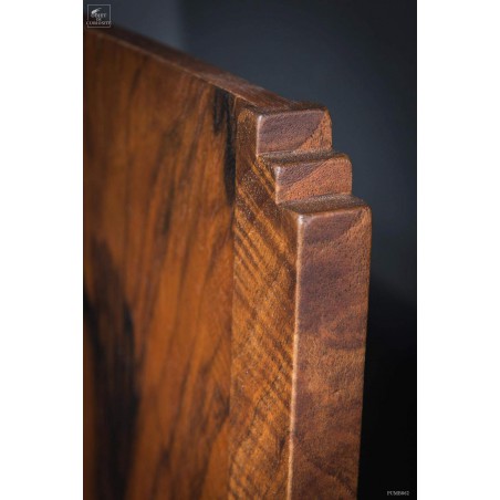 Lot de 6 chaises noyer assise cuir ANTIQUITE