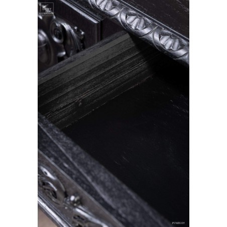 Console sur pietement pattes de lion