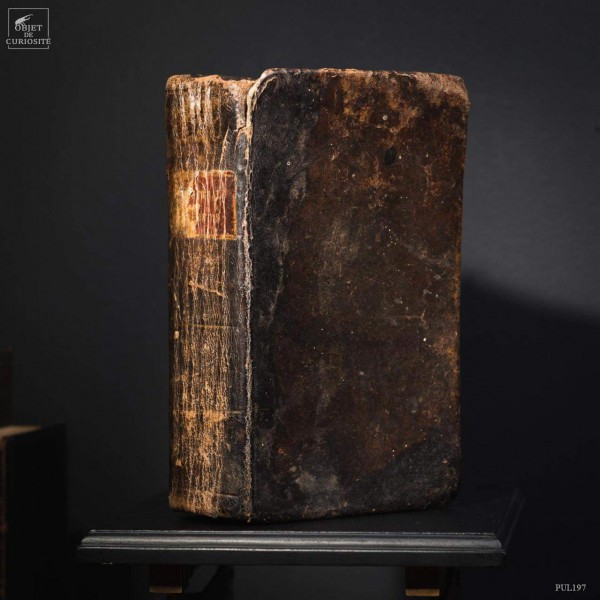 Vesperal Romain XIXeme Reliure cuir marron fonçé Vesperal Romain XIXeme Reliure cuir marron fonçé