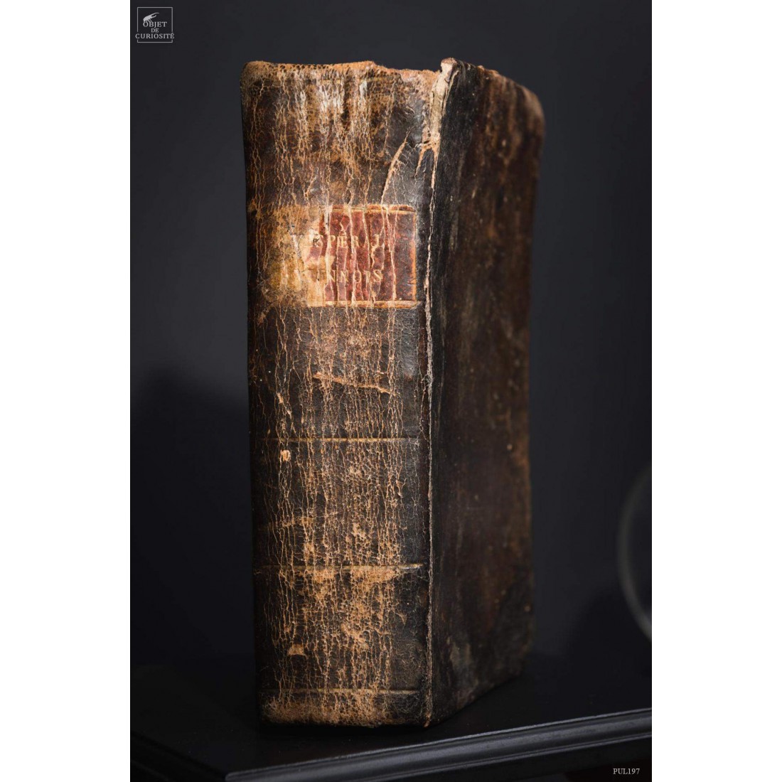 Vesperal Romain XIXeme Reliure cuir marron fonçé Vesperal Romain XIXeme Reliure cuir marron fonçé