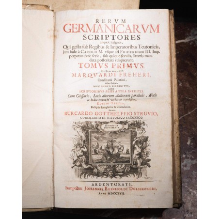 Histoire de l'Empire Teutonique 1717 -Latin